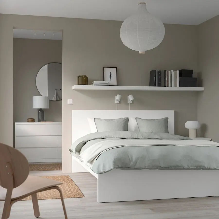 Pat Ikea Malm/Valevag 140x200 (Alb/Ferma) - 7
