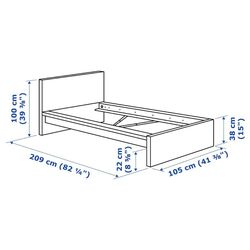 Pat Ikea Malm/Valevag 90x200 (Alb/Extra Ferma) Thumb
