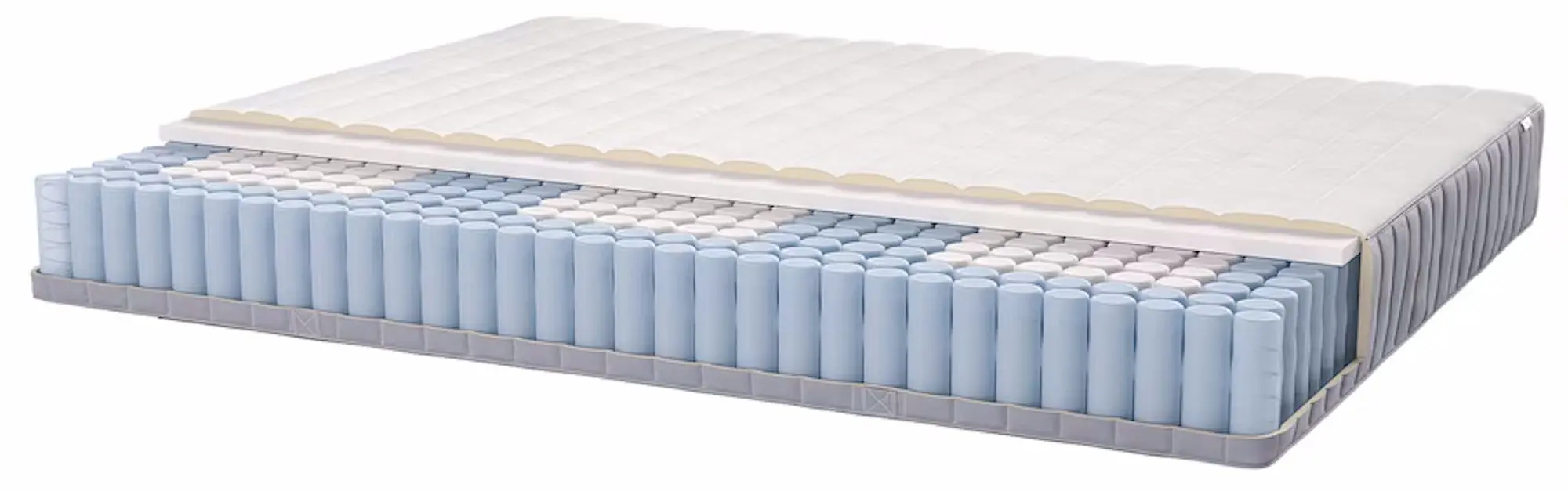 Pat Ikea Malm/Valevag ferma/cu saltea 180x200 (Furnir Stejar Alb) - 10