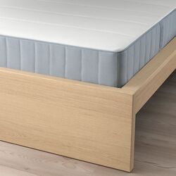 Pat Ikea Malm/Vesteroy 160x200 (Furnir Stejar Alb/Ferma) Thumb