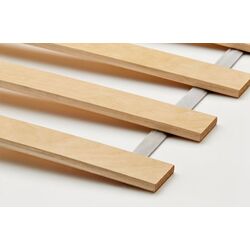 Pat Ikea Malm/Vesteroy ferma/cu saltea 90x200 (Alb) Thumb