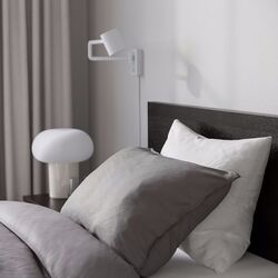 Pat Ikea Malm/Vesteroy ferma/cu saltea 90x200 (Negru-Maro) Thumb