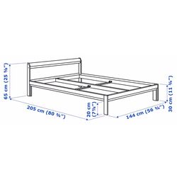 Кровать Ikea Neiden 140x200 (Сосна) Thumb