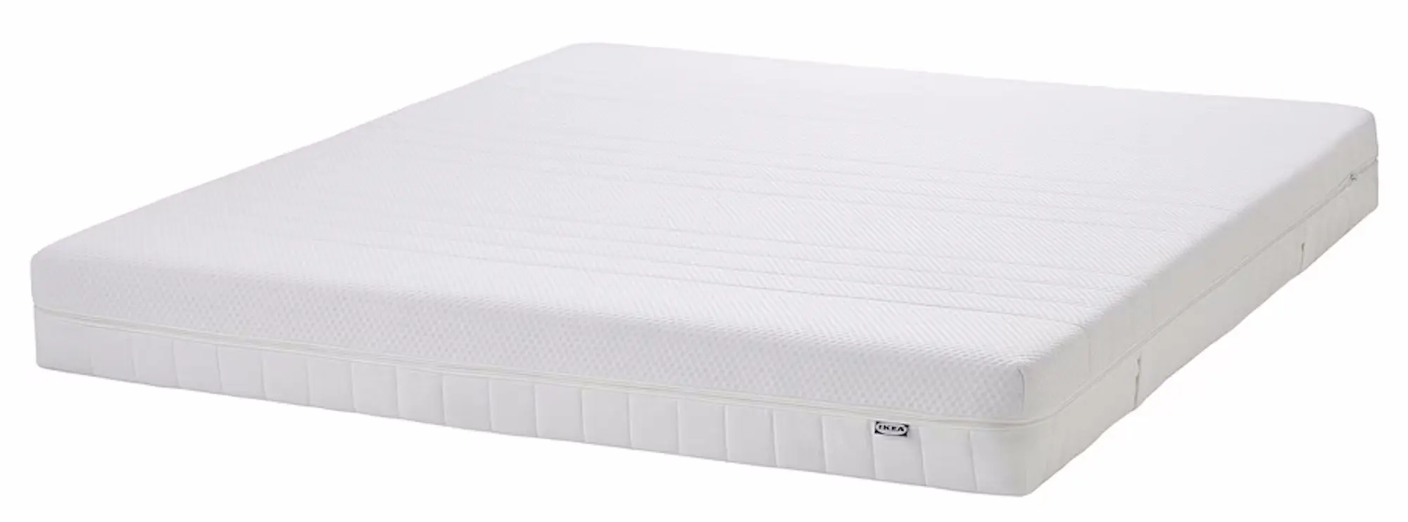 Pat Ikea Nordli Akrehamn ferma/cu depozitare/saltea 140x200 (Alb)