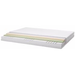 Pat Ikea Nordli Akrehamn ferma/cu depozitare/tablie/saltea 140x200 (Alb) Thumb