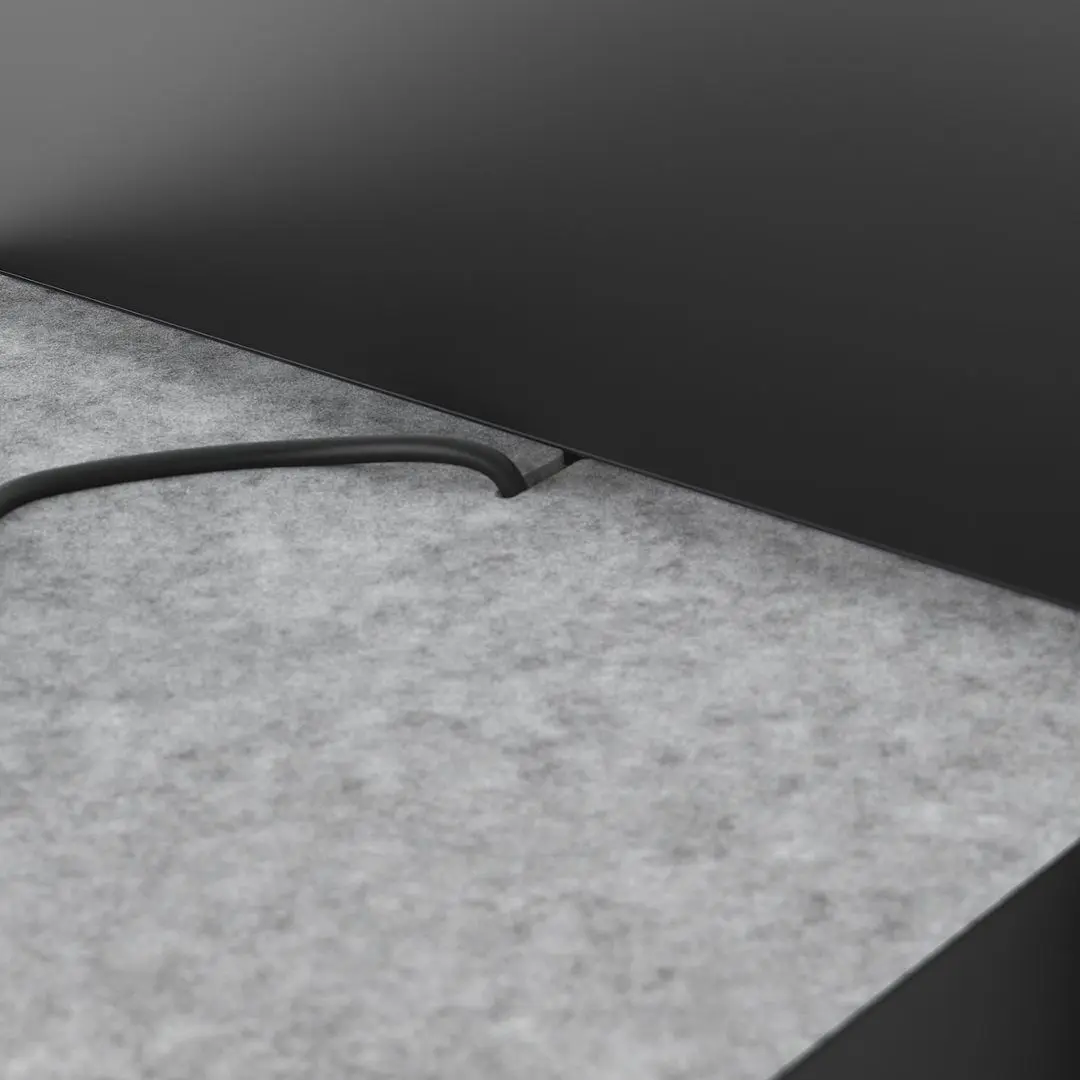 Pat Ikea Nordli cu tablie 140х200 (Antracit) - 7