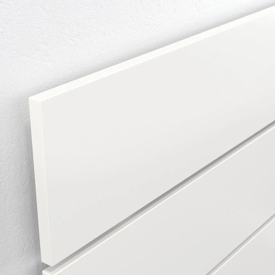 Pat Ikea Nordli cu tablie Valevag 140x200 (Alb/Ferma) - 14