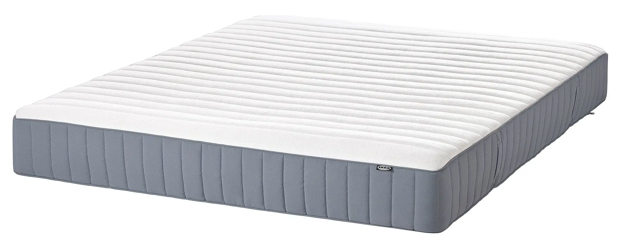 Pat Ikea Nordli cu tablie Valevag 140x200 (Alb/Ferma) - 6
