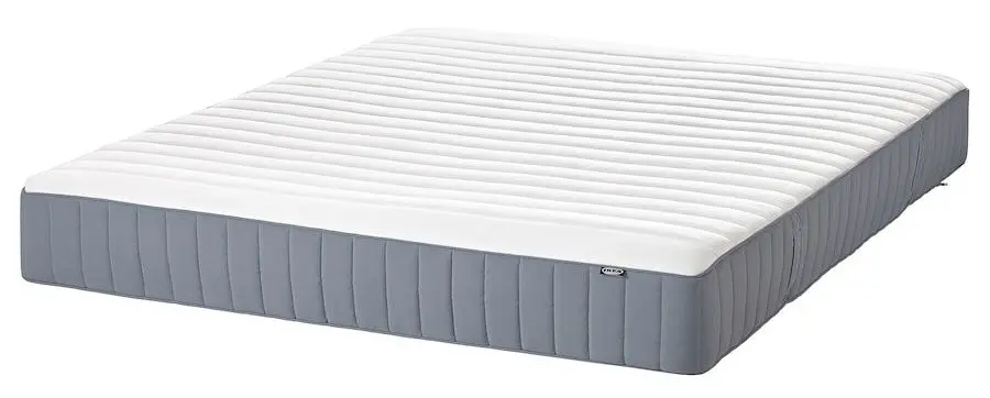 Pat Ikea Nordli cu tablie Valevag 160x200 (Alb/Extra Ferma) - 3