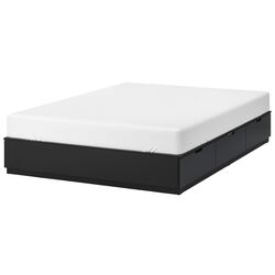 Pat Ikea Nordli cu depozitare 140х200 (Antracit) Thumb