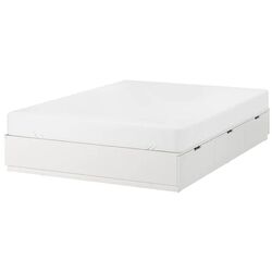 Pat Ikea Nordli cu depozitare 140х200 (Alb)