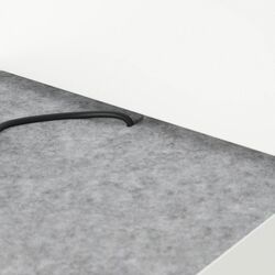 Pat Ikea Nordli cu depozitare/tablie 160x200 (Alb) Thumb