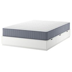 Pat Ikea Nordli Vagstranda 160x200 (Alb/Extra Ferma) Thumb