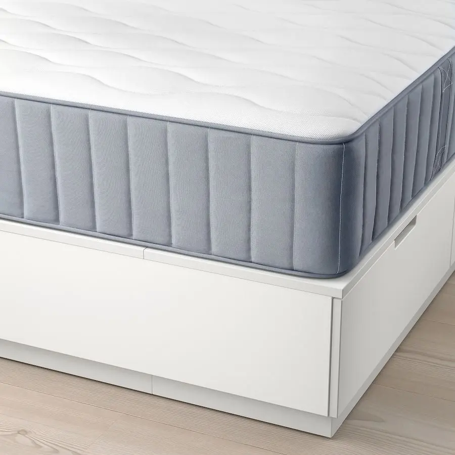 Pat Ikea Nordli Vagstranda 160x200 (Alb/Extra Ferma) - 9