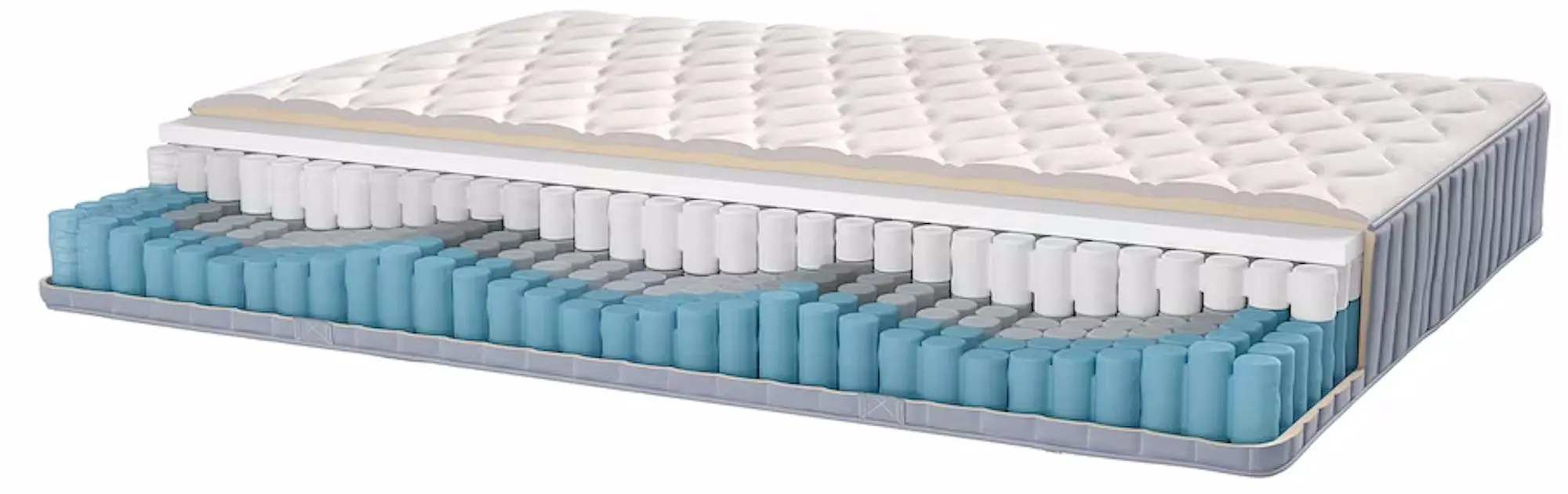 Pat Ikea Nordli Vagstranda ferma/cu depozitare/tablie/saltea 160x200 (Alb)