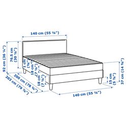 Pat Ikea Sabovik 140х200 (Ferma/Vissle Gri) Thumb