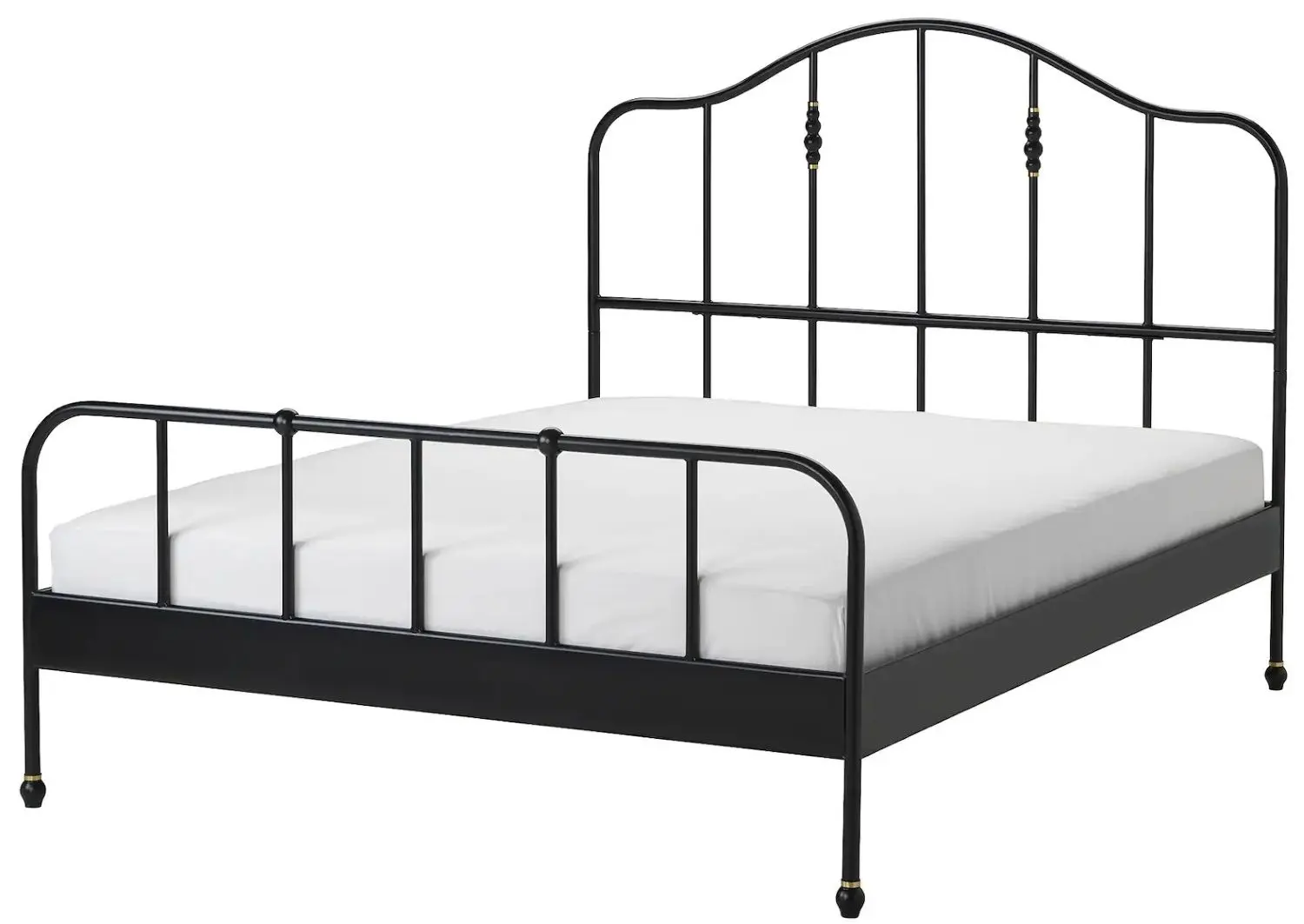 Pat Ikea Sagstua Luroy 140х200 (Negru)