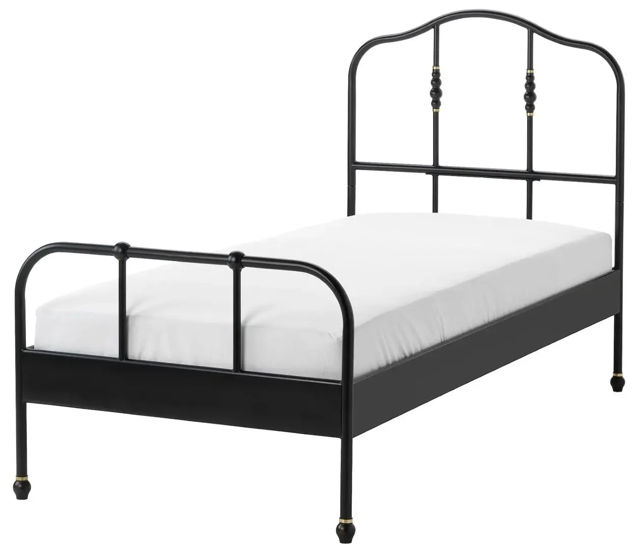 Pat Ikea Sagstua Luroy 90х200 (Negru)