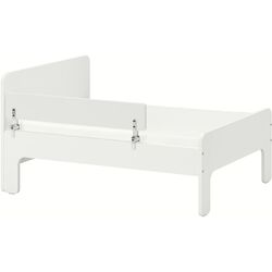 Pat Ikea Slakt/Nattapa cu tablie de protectie 80x200 (Alb) Thumb