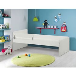 Кровать Ikea Slakt/Nattapa с барьером 90x200 (Белый)