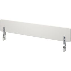 Pat Ikea Slakt/Nattapa cu tablie de protectie/rafturi/sertare 90x200 (Alb) Thumb