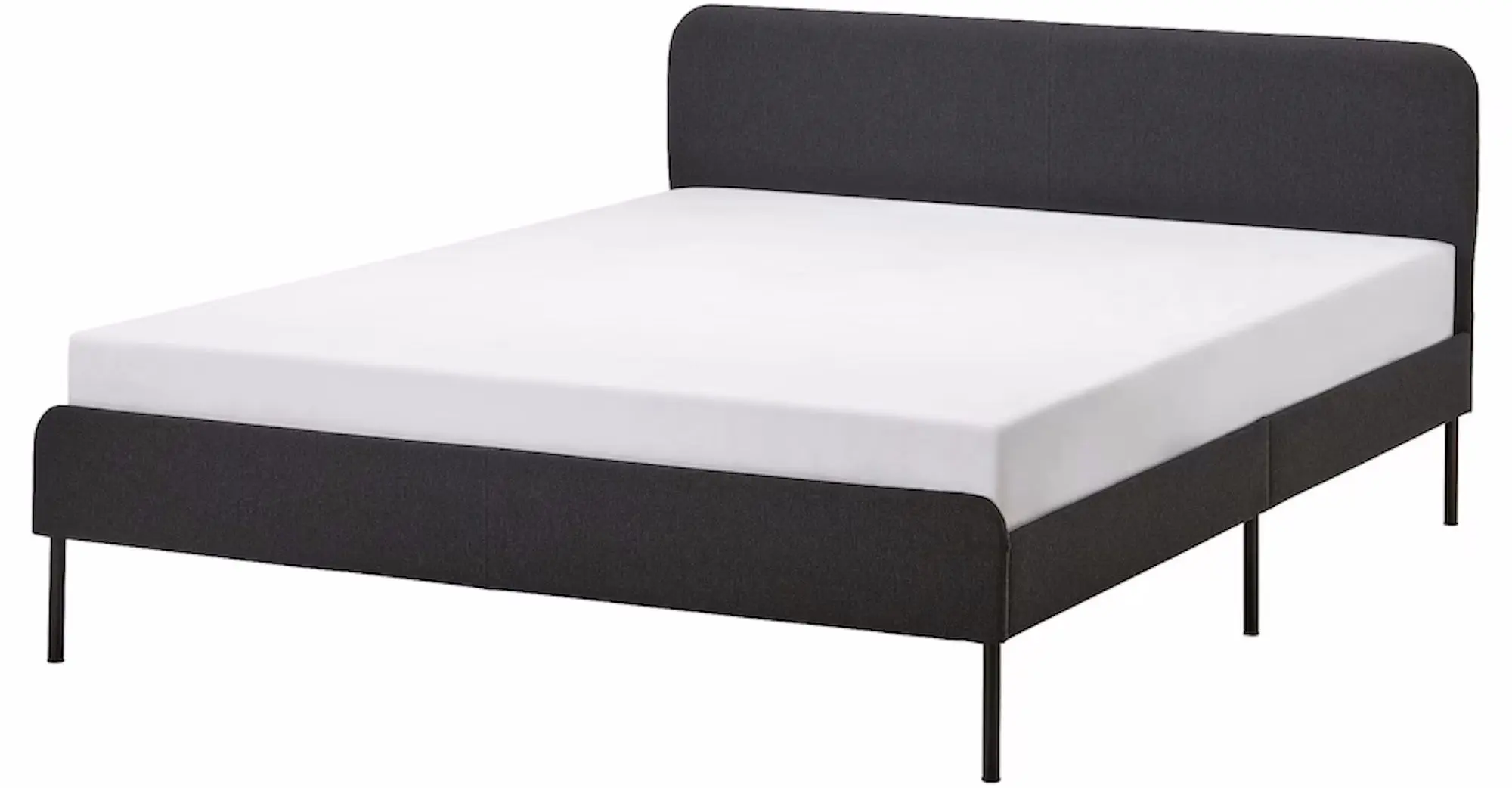 Pat Ikea Slattum/Vissle 160x200 (Gri Inchis)