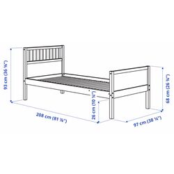 Pat Ikea Smyga 90x200 (Gri) Thumb