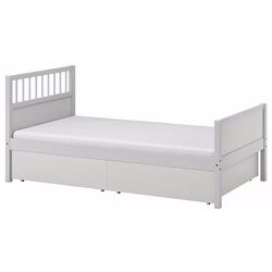 Pat Ikea Smyga cutii depozitare 90x200 (Gri) Thumb