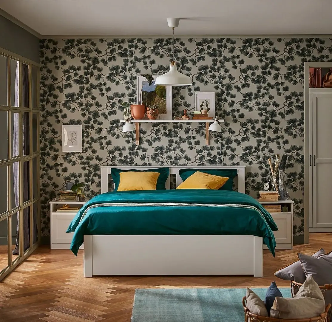 Кровать Ikea Songesand 160х200 (Белый)