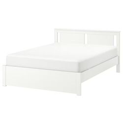 Кровать Ikea Songesand/Lindbaden 140х200 (Белый)