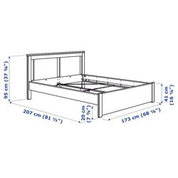 Pat Ikea Songesand/Lindbaden 160х200 (Alb) Thumb