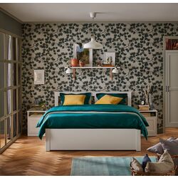 Pat Ikea Songesand/Luroy 2 cutii depozitare 140х200 (Alb) Thumb