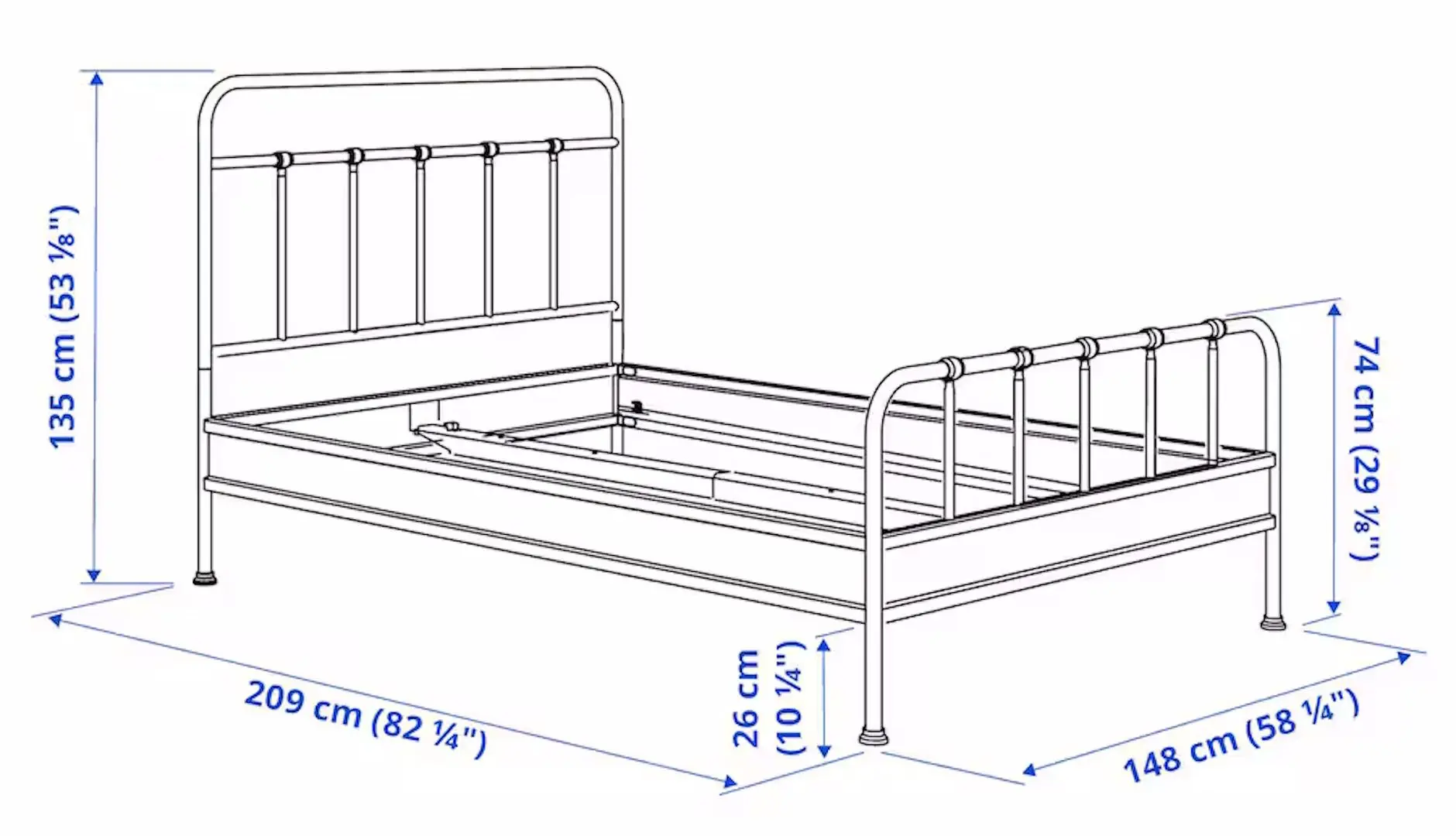 Pat Ikea Stjarno 140x200 (Alb)