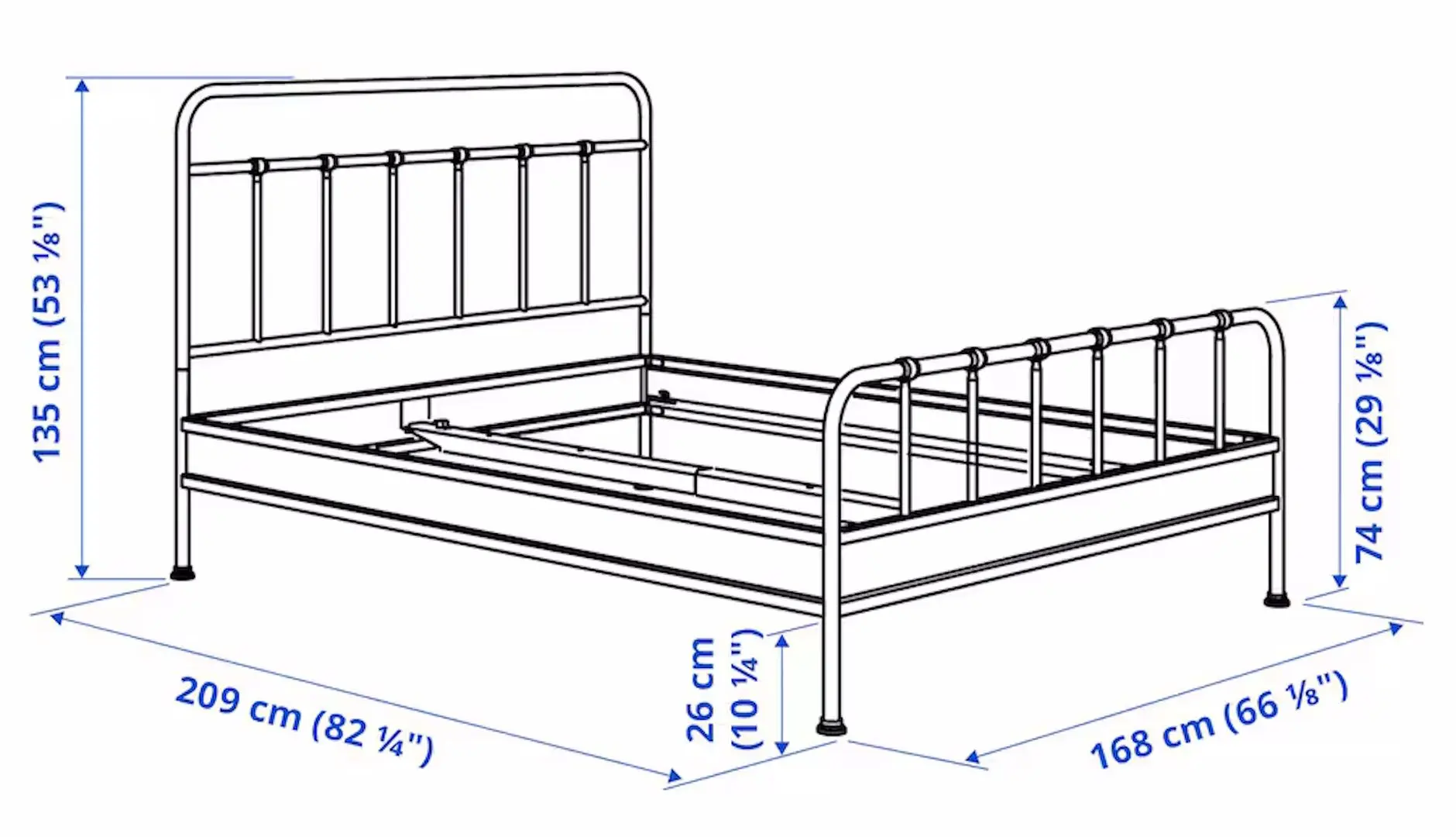 Pat Ikea Stjarno 160x200 (Alb)