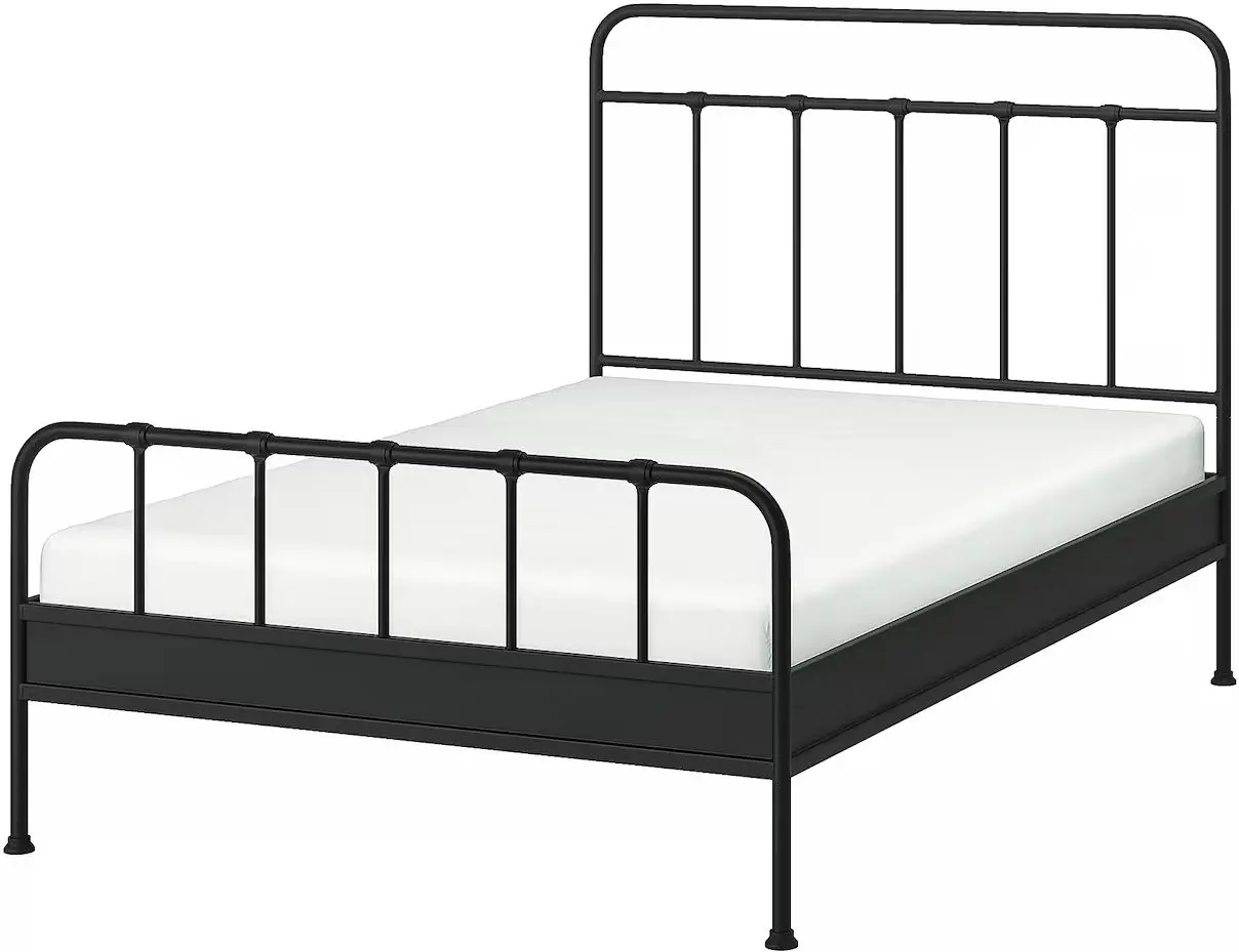 Кровать Ikea Stjarno/Lonset 140x200 (Антрацит)