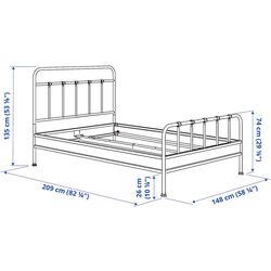 Pat Ikea Stjarno/Luroy 140x200 (Alb) Thumb