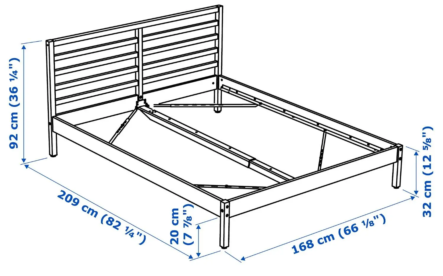 Pat Ikea Tarva Lonset 160x200 (Pin) - 9
