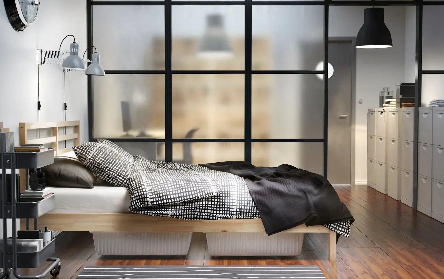 Кровать Ikea Tarva Luroy 140x200 (Сосна)