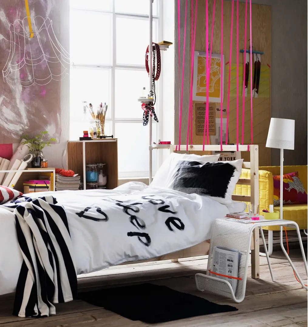 Кровать Ikea Tarva Luroy 90x200 (Сосна)