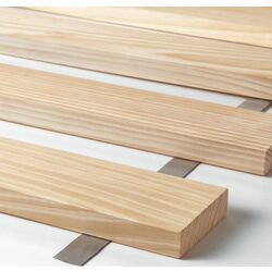 Pat Ikea Tonstad/Lindbaden cu 4 sertare 160x200 (Furnir Stejar Vopsit Maro) Thumb