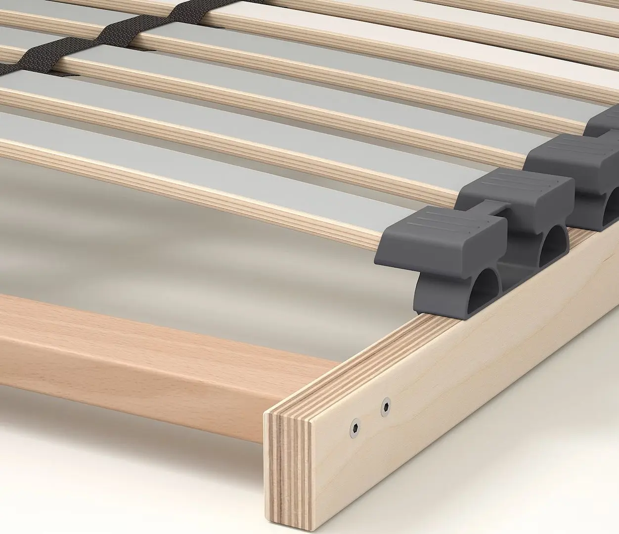 Pat Ikea Tonstad/Lonset cu 4 sertare 160x200 (Furnir Stejar Vopsit Maro) - 8