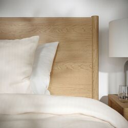Pat Ikea Tonstad/Luroy cu 4 sertare 160x200 (Furnir Stejar) Thumb