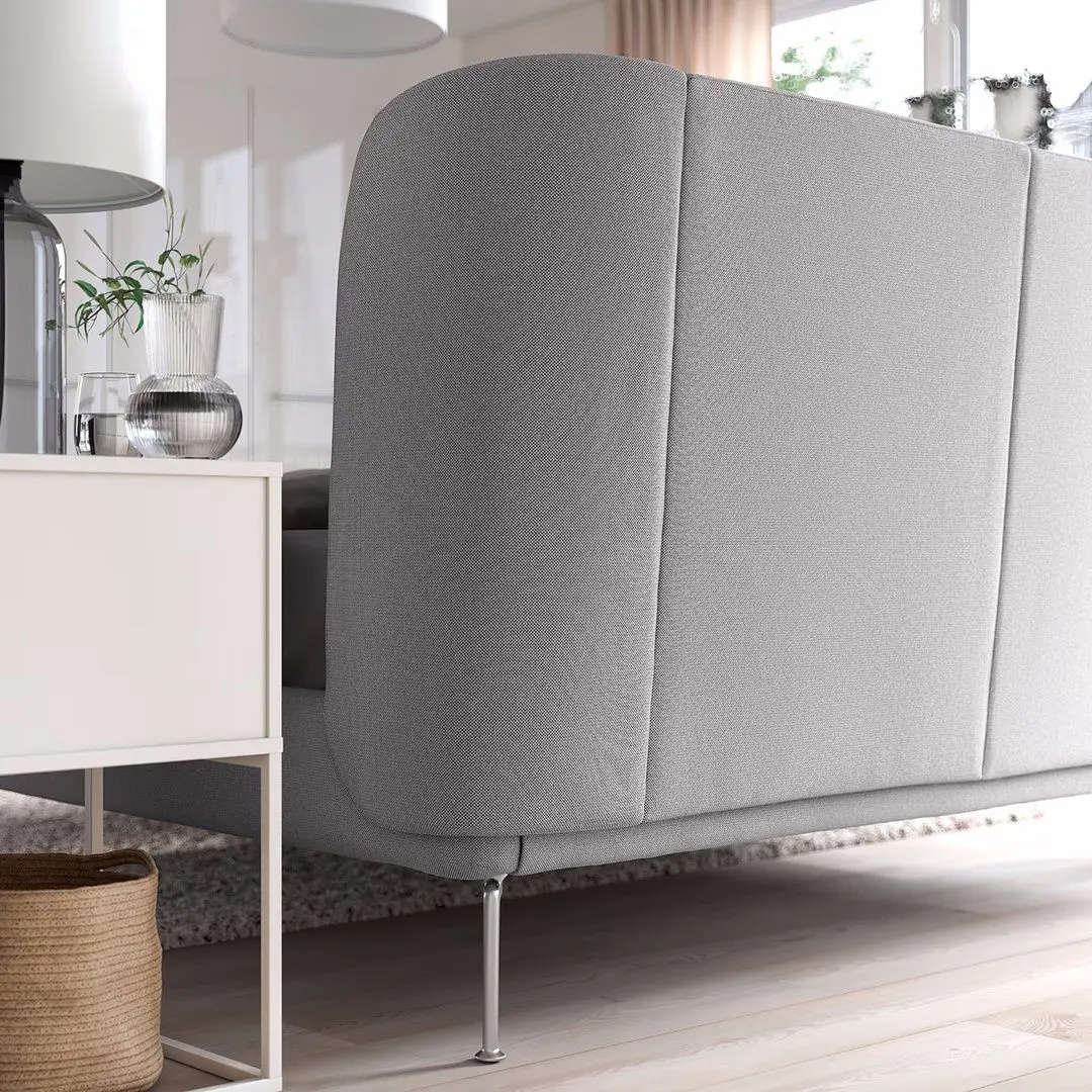 Pat Ikea Tufjord/Tallmyra/Lonset 160x200 (Alb/Negru)