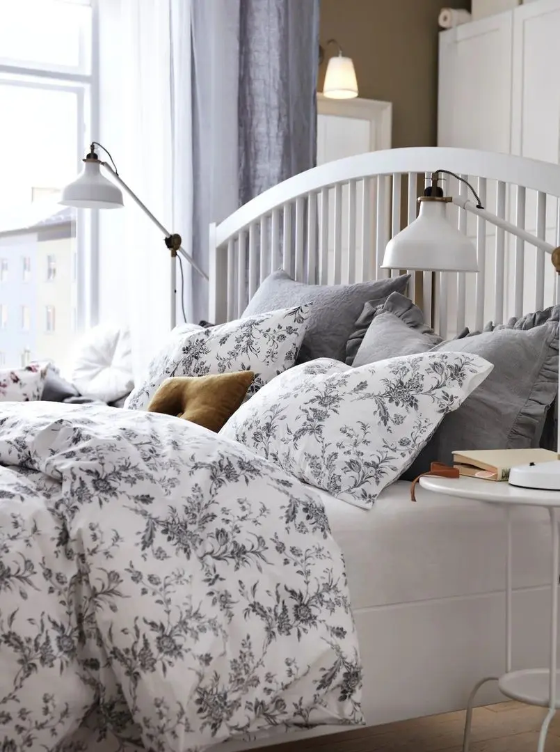 Кровать Ikea Tyssedal 140х200 (Белый) - 5