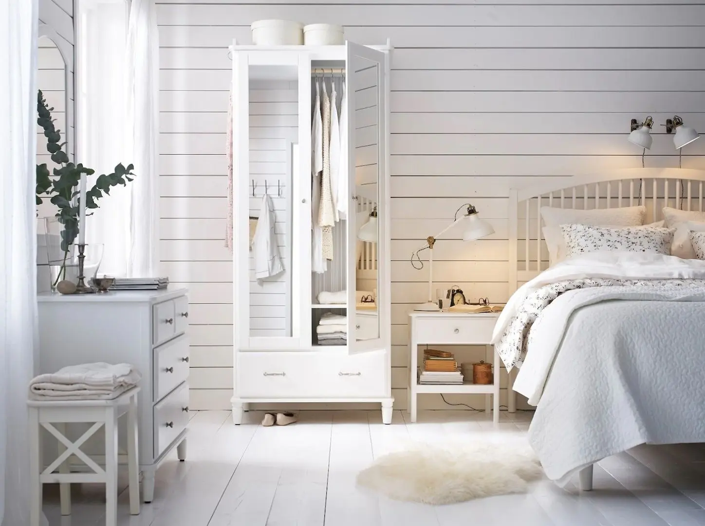 Pat Ikea Tyssedal Luroy 160х200 (Alb)