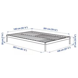 Pat Ikea Vevelstad 140x200 (Alb) Thumb