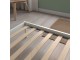 Кровать Ikea Vevelstad 2 подголовника 90x200 (Белый/Толкнинг Ротанг)