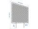 Кровать Ikea Vevelstad с подголовником 90x200 (Белый/Толкнинг Ротанг)