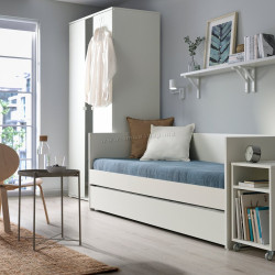Кровать Ikea Vihals/Afjall 2 матраса 80x200 (Белый)