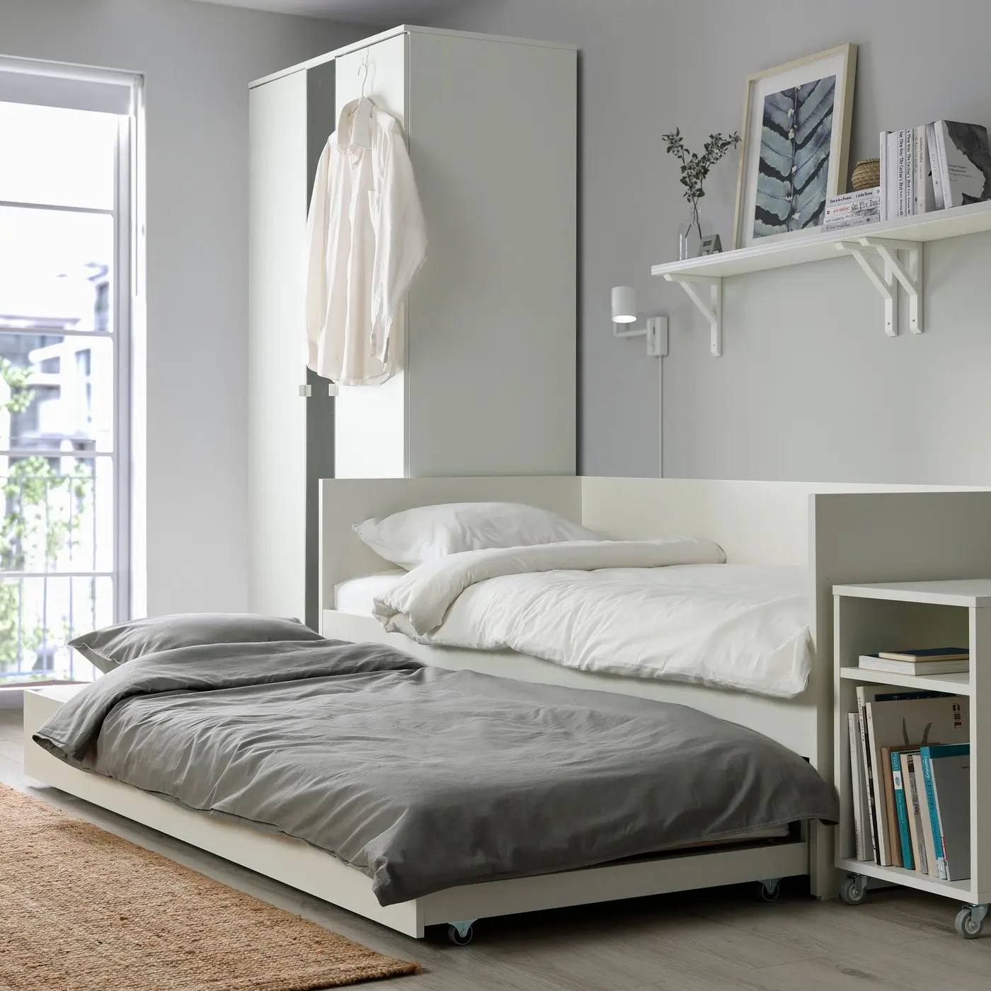 Pat Ikea Vihals/Afjall 2 saltele 80x200 (Alb) - 7